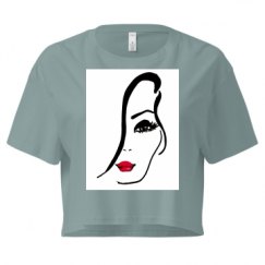 Ladies Festival Cali Crop Top Tee