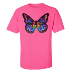 Unisex Ultra Cotton Safety Neon Crewneck Tee