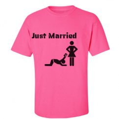 Unisex Ultra Cotton Safety Neon Crewneck Tee