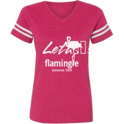 Ladies Relaxed Fit Vintage Sports Tee