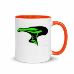 11oz Ceramic Mug with Color Inside