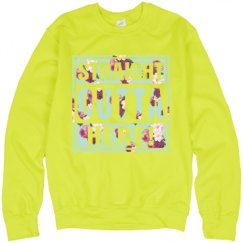 Unisex Neon Crewneck Sweatshirt