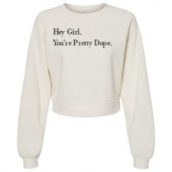 Women's Raglan Pullover Fleece