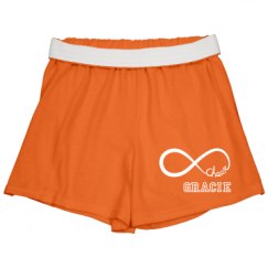 Slim Fit Cheer Shorts