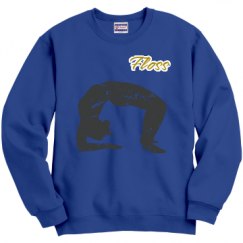 Unisex Film and Foil Crewneck Sweatshirt