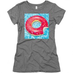 Ladies Slim Fit Super Soft Triblend Tee