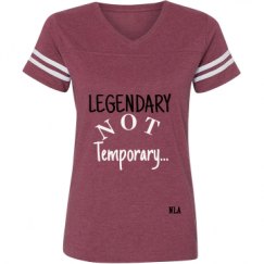 Ladies Relaxed Fit Vintage Sports Tee