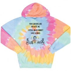 Unisex Tie-Dye Fleece Hoodie