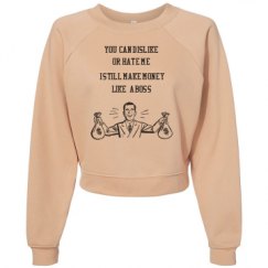 Women's Raglan Pullover Fleece