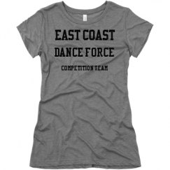 Ladies Slim Fit Super Soft Triblend Tee