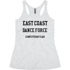 Ladies Slim Fit Super Soft Racerback Triblend Tank