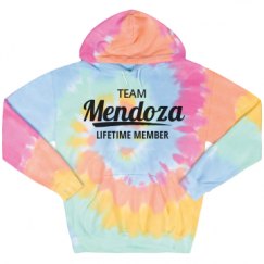 Unisex Tie-Dye Fleece Hoodie