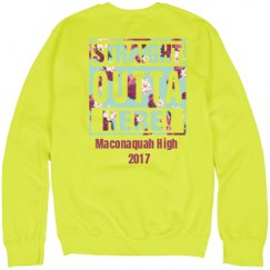 Unisex Neon Crewneck Sweatshirt