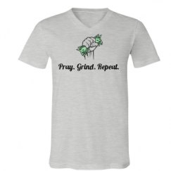 Unisex V-Neck Jersey Tee