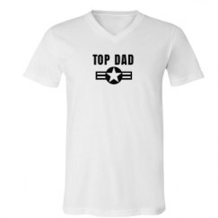 Unisex V-Neck Jersey Tee