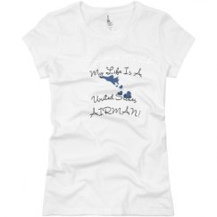 Ladies Slim Fit Basic Promo Jersey Tee