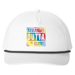 Snapback Five-Panel Rope Hat