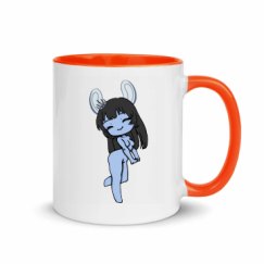 11oz Ceramic Mug with Color Inside