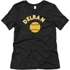 Ladies Relaxed Fit Super Soft Triblend Tee