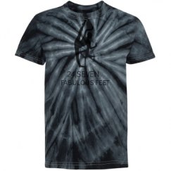 Youth Tie-Dye Cyclone Pinwheel Tee