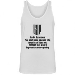 Unisex Jersey Tank Top