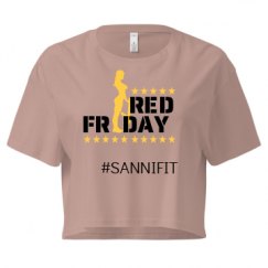 Ladies Festival Cali Crop Top Tee