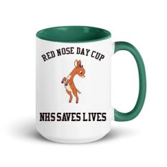 15oz Ceramic Mug with Color Inside