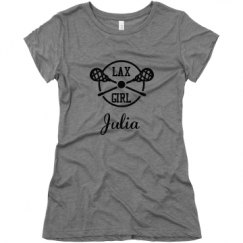 Ladies Slim Fit Super Soft Triblend Tee