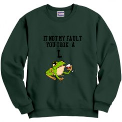 Unisex Film and Foil Crewneck Sweatshirt