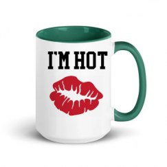 15oz Ceramic Mug with Color Inside