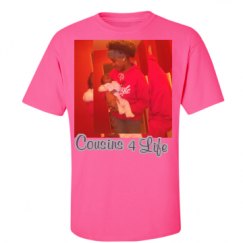 Unisex Ultra Cotton Safety Neon Crewneck Tee