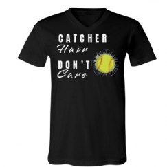 Unisex V-Neck Jersey Tee