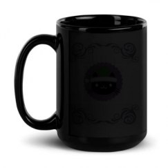 15oz Black Glossy Mug