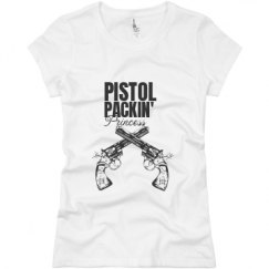 Ladies Slim Fit Basic Promo Jersey Tee