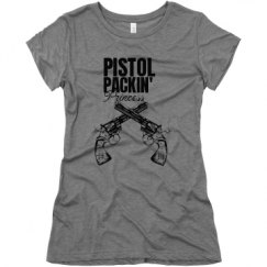 Ladies Slim Fit Super Soft Triblend Tee