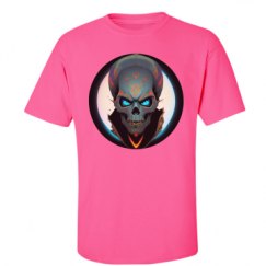 Unisex Ultra Cotton Safety Neon Crewneck Tee