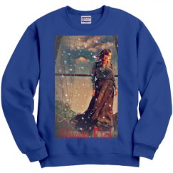 Unisex Film and Foil Crewneck Sweatshirt