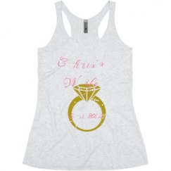 Ladies Slim Fit Super Soft Racerback Triblend Tank