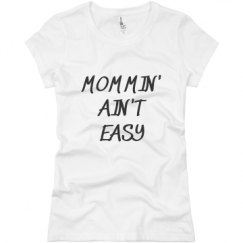 Ladies Slim Fit Basic Promo Jersey Tee
