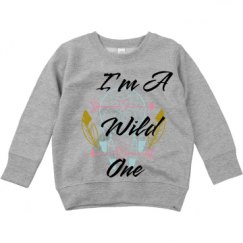 Toddler Crewneck Basic Promo Sweatshirt