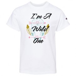 Youth Champion Short Sleeve Tagless Tee