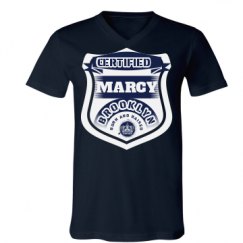 Unisex V-Neck Jersey Tee