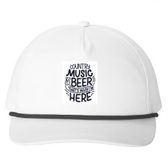 Snapback Five-Panel Rope Hat