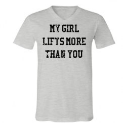 Unisex V-Neck Jersey Tee