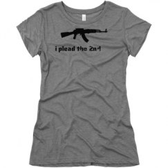 Ladies Slim Fit Super Soft Triblend Tee