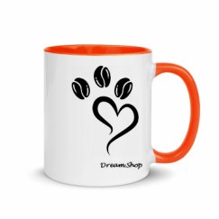 11oz Ceramic Mug with Color Inside