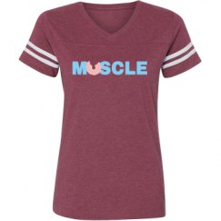 Ladies Relaxed Fit Vintage Sports Tee