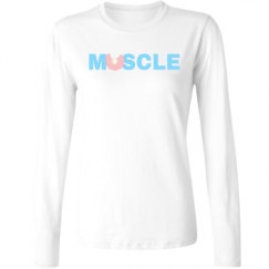 Ladies Relaxed Fit Basic Long Sleeve Tee