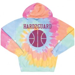 Unisex Tie-Dye Fleece Hoodie