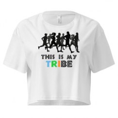 Ladies Festival Cali Crop Top Tee